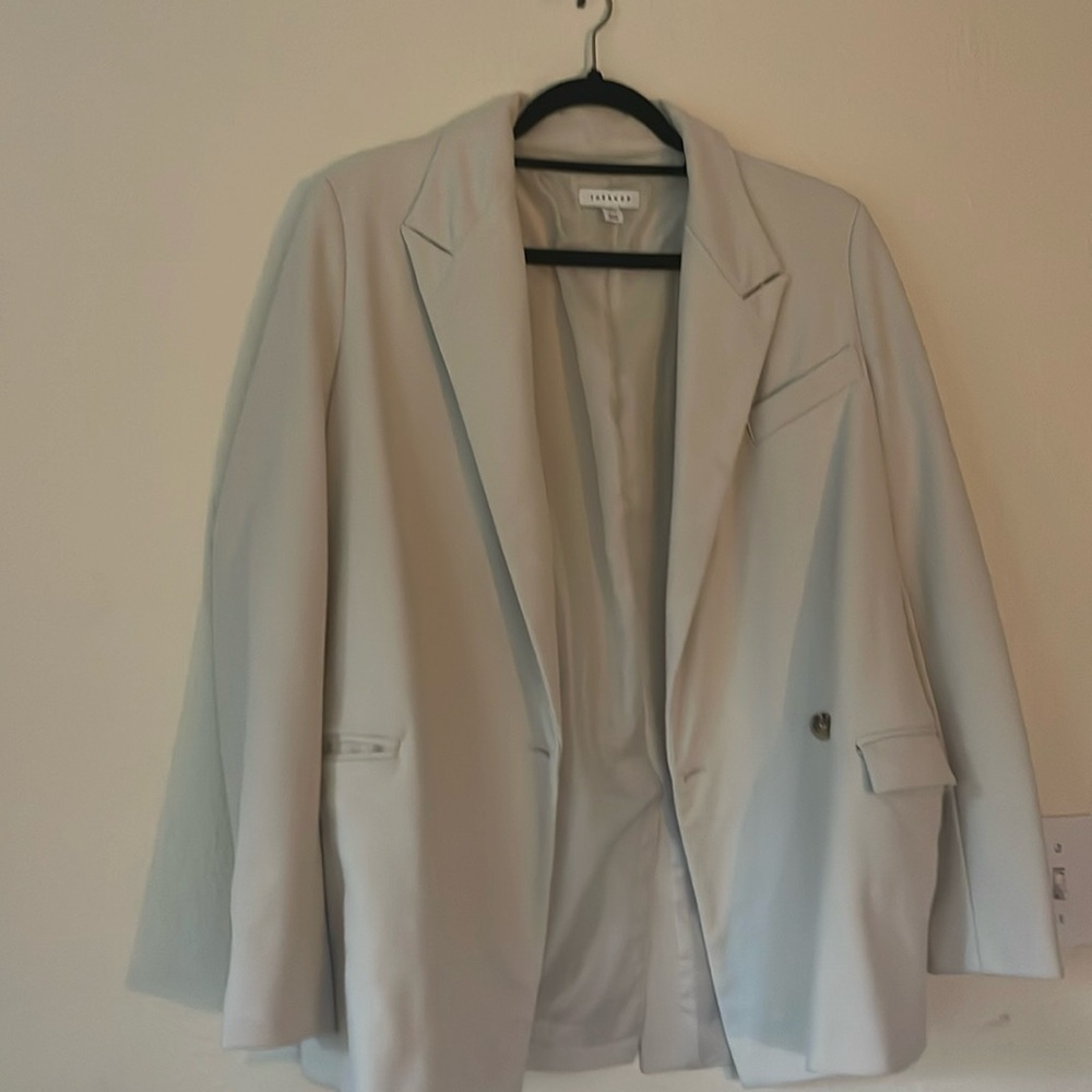 COPY - Creme Oversized Blazer